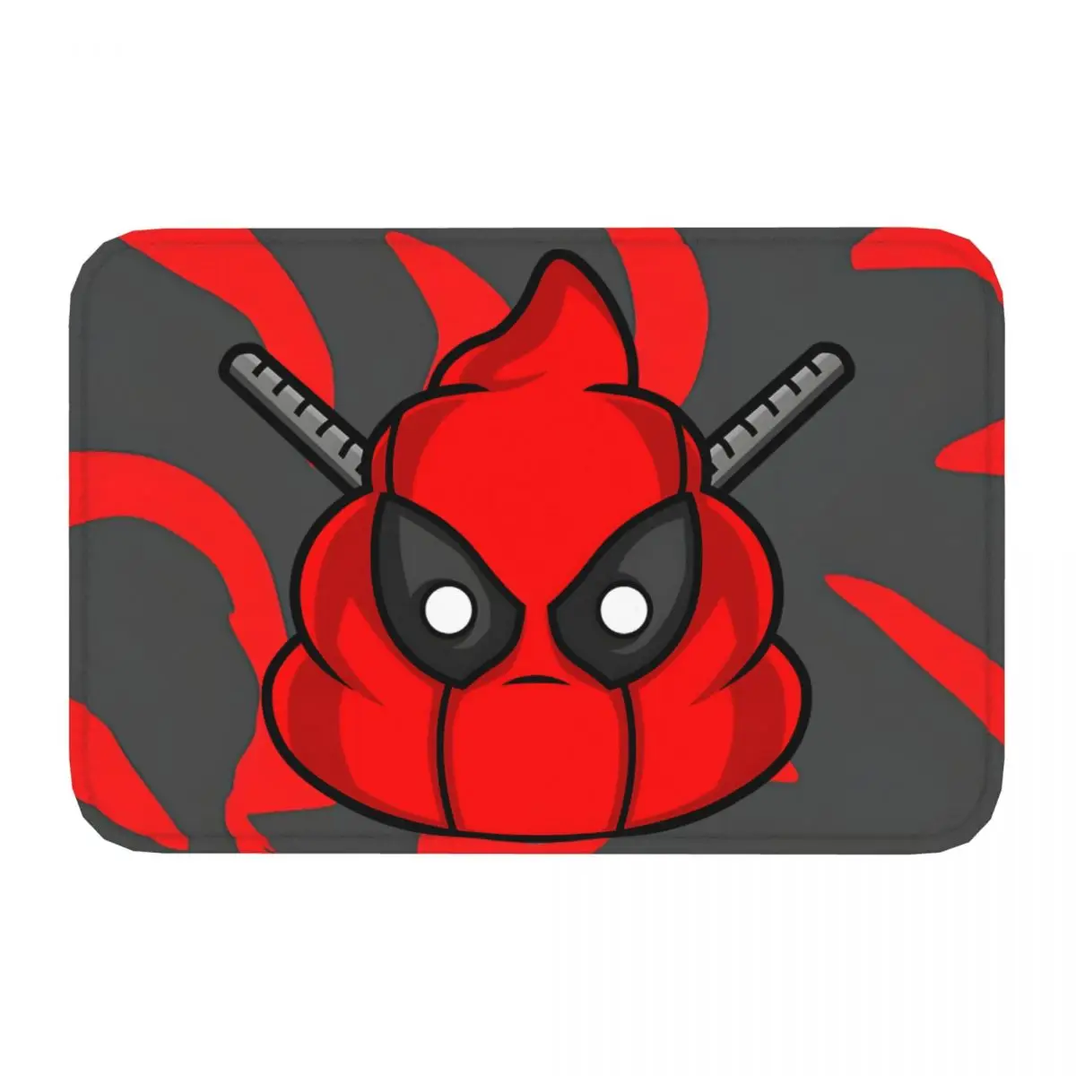 MARVEL Super Hero Non-slip Doormat Bath Mat Deadpool Balcony Carpet Entrance Door Rug Indoor Decor