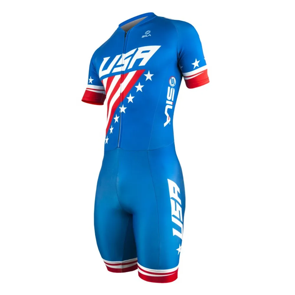 SILA Sport Cycling Jersey Men Triathlon Clothing Skinsuit Ropa Ciclismo Bike Outdoor cycling Jumpsuit Men Skating Suit