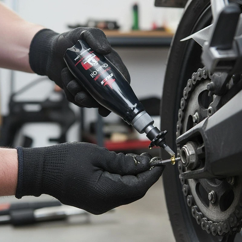 Cera para Cadena de Motocicleta, Lubricante Avanzado con Fórmula de Reducción de Ruido para una Vida Útil Extendida de la Cadena, Uso en Viajes