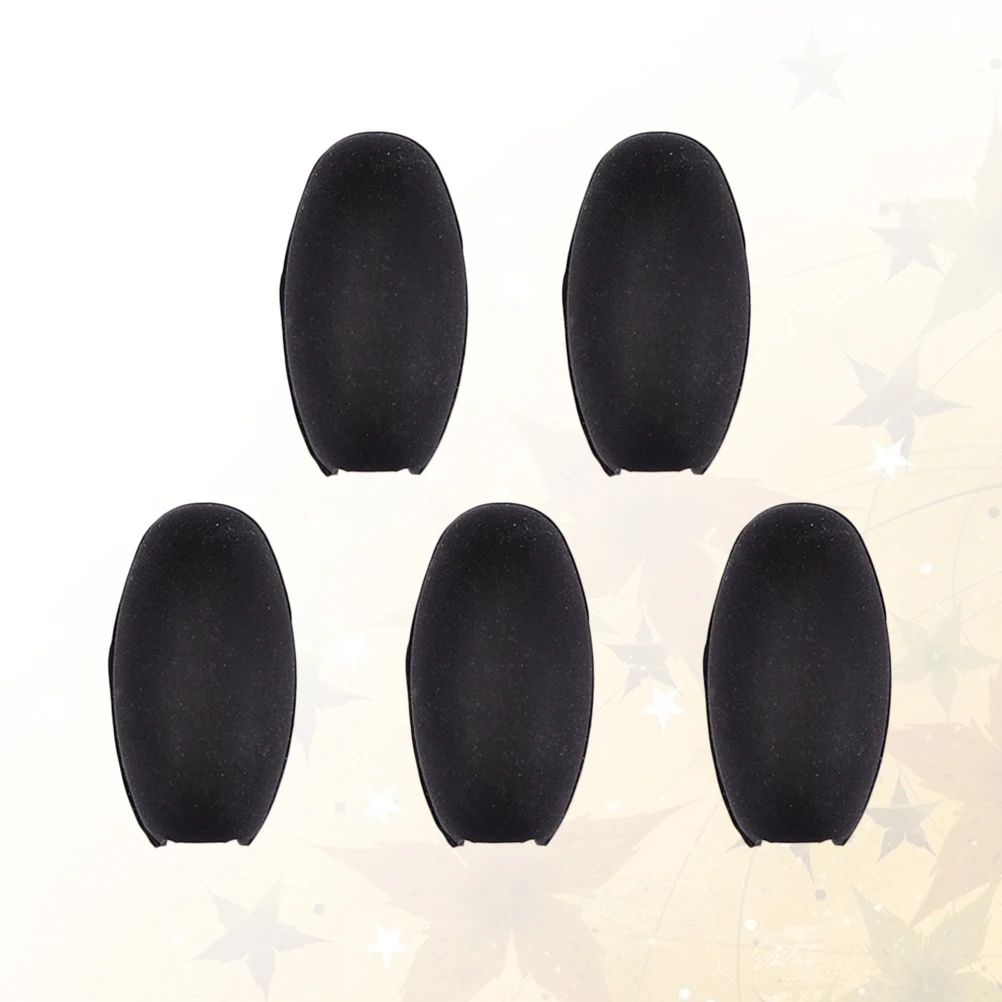 

5pcs Rubber Palm Key Risers For Saxophone Mica Key Pad Buckle Button Adjustable Clasp Pads Reduce Finger Fatigue Comfortable Use