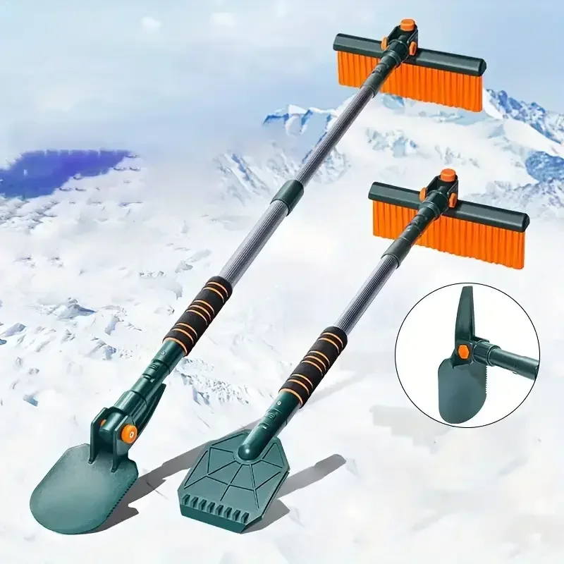 

Multi-functional Car Snow Shovel Ice Scraper & Snowbrush Snow Removal Tool Ice Convenient Ice Scraper Shovel Snow Plate