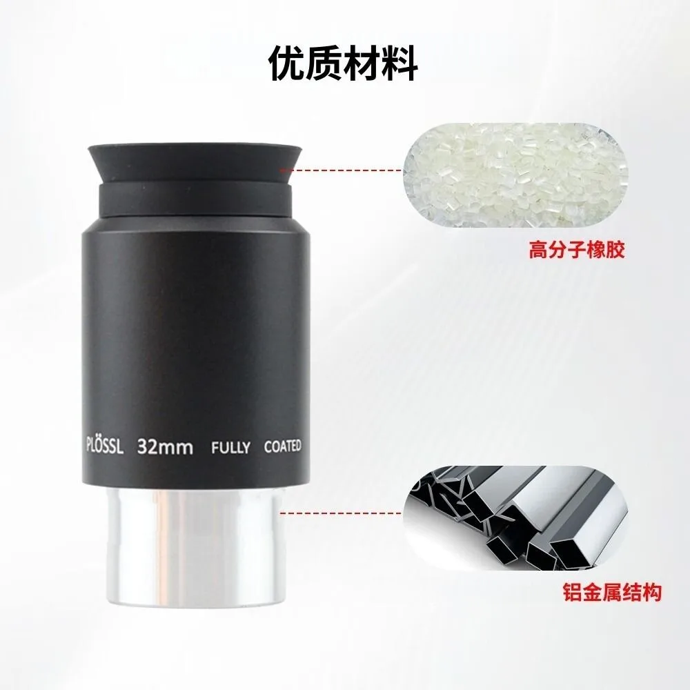PL full series Prosser eyepiece astronomical telescope accessories 1.25 inch 31.7mm high-definition stargazing and moon viewing