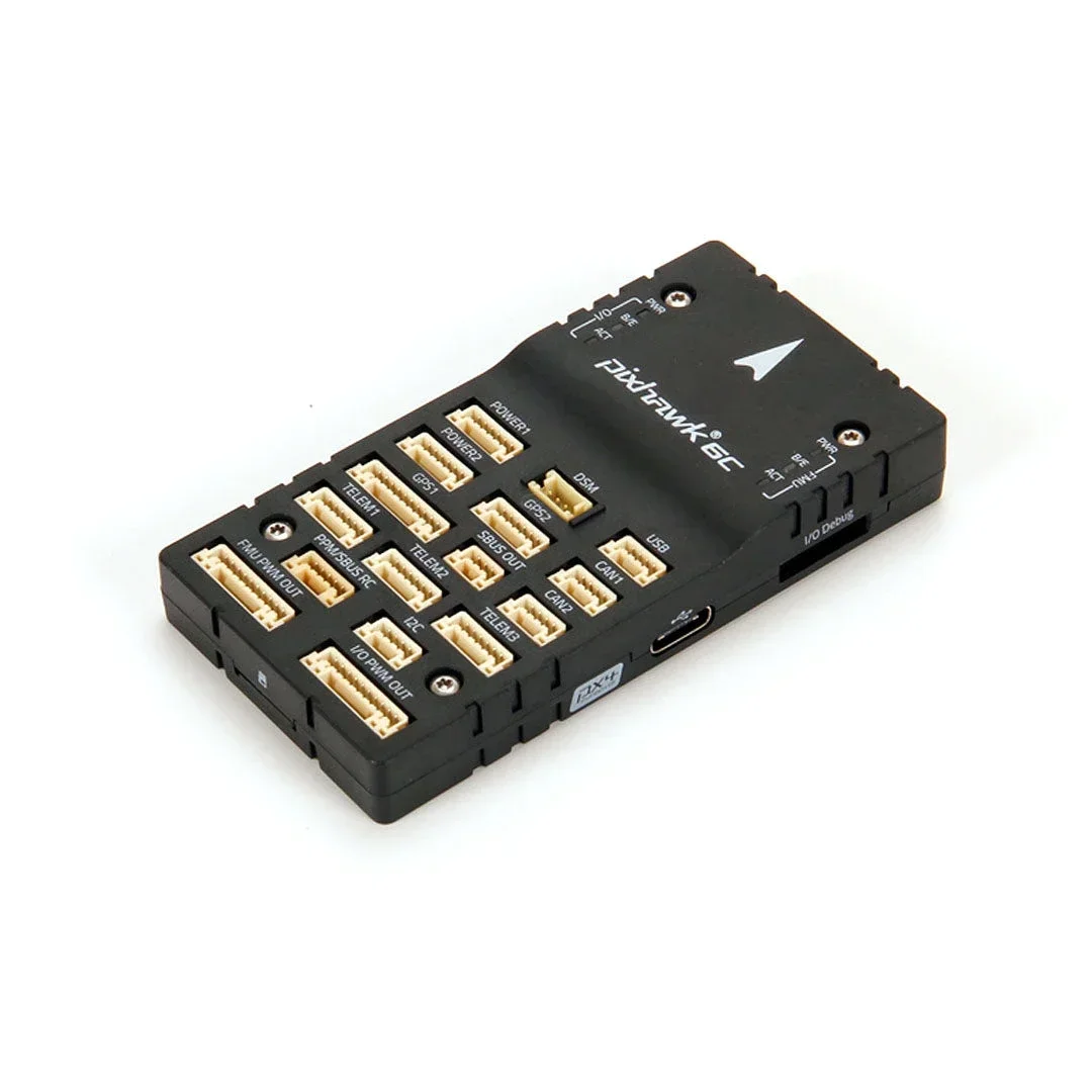 Holybro Pixhawk 6C Flight Controller, Aluminum/Plastic Case with PM02/PM06/PM07 Options