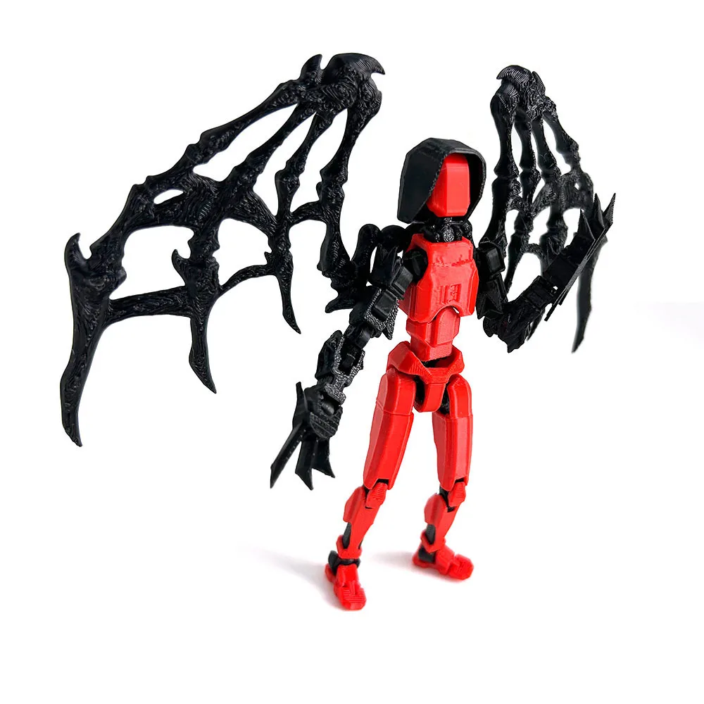 3D Printed Mannequin Dummy 13 Bloody Warrior Series Toys Action Figures Multi-Jointed Movable Shapeshift Robot Ornaments Gifts