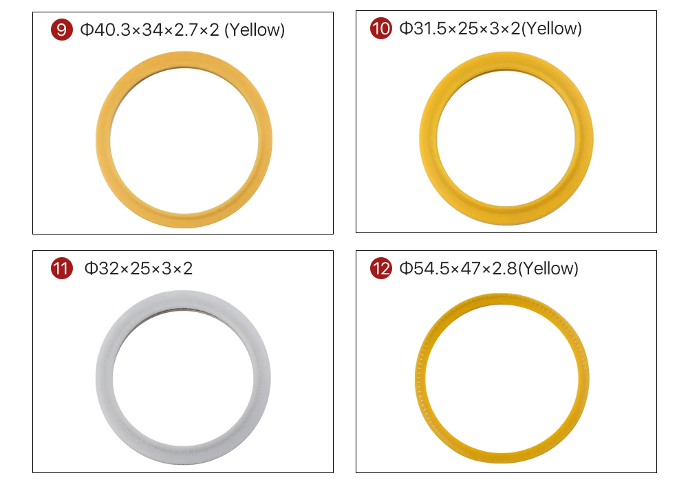 Cloudray-Dichtungsring-Unterlegscheibe, Schutzfenster für Raytools/Precitec/WSX/Bodor, anpassbare Größe für Faserlaserkopf 1064 nm – Detail 8