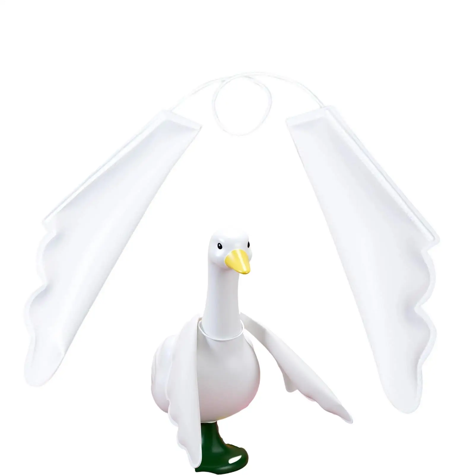 

Porch Geese Wings Yard Geese Statue Poseable Wings For Outdoor Decorative Yard Statue Costume For Holiday Party Wedding