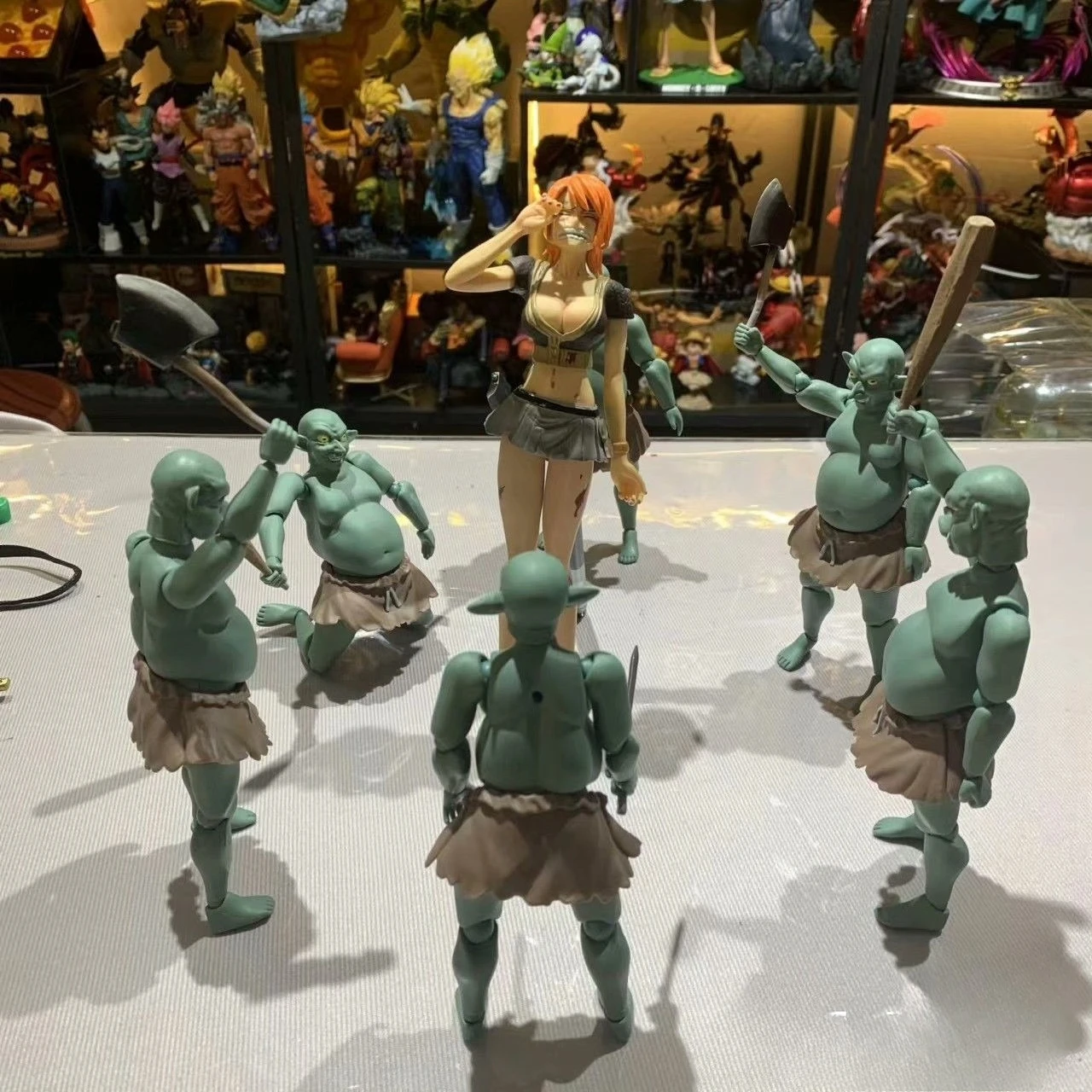 SpotGoods Goblin 1/12 مقياس عمل نموذج لجسم عرض مجموعة الهدايا البلاستيكية لعبة عمل الشكل هدية عيد ميلاد #5