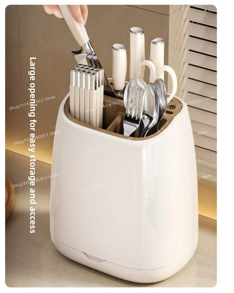 Kitchen Knife Holder Shelf Household Multifunctional Chopsticks Knife Storage Box Countertop Storage