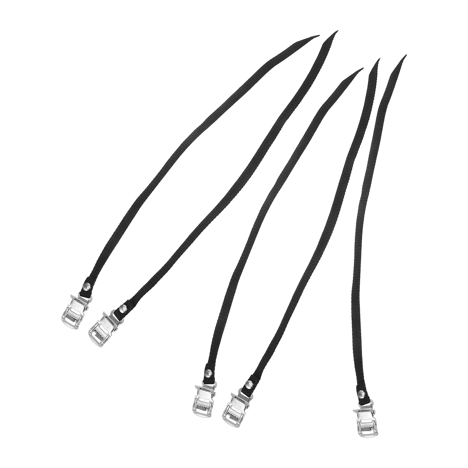 

5 Pcs Pedal Straps Bicycle Accessories Bike Toe Adjustable Foot Holder Fixed Rope Cycling