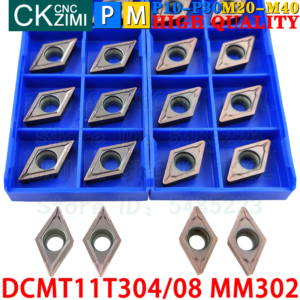 DCMT11T304 MM205 DCMT11T308 MM205 DCMT 11T3 DCMT11T3 Твердосплавные пластины Наружные внутренние токарные пластины Инструменты Инструменты для резки металла с ЧПУ Столярные инструменты