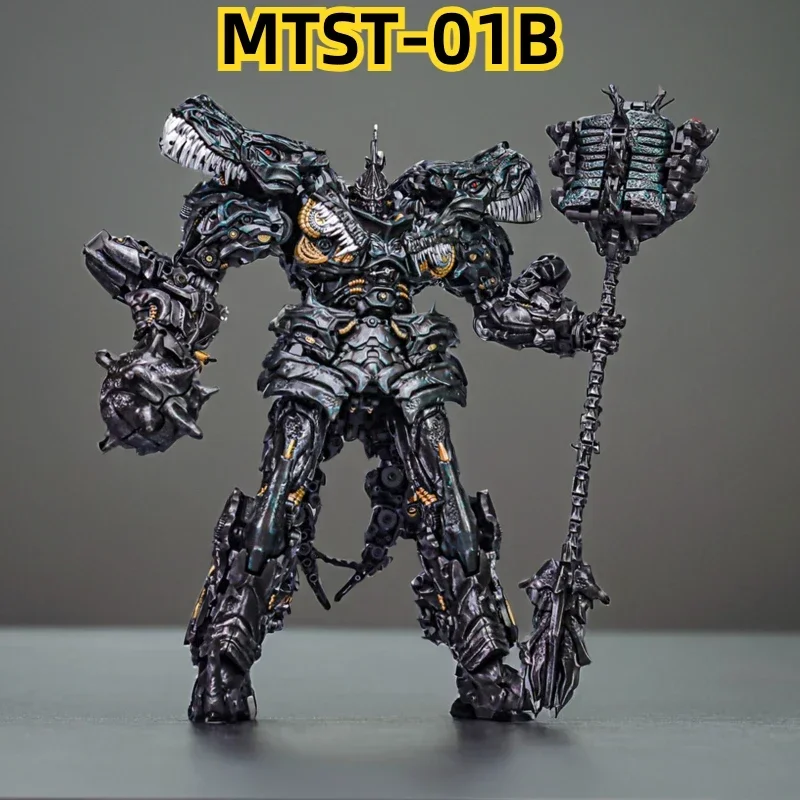 W MAGAZYNIE Transformacja G-Creations Grimlock MTST-01B MTST01B WRATH Statua dinozaura Poziom Malowanie Figurka Robot Zabawka