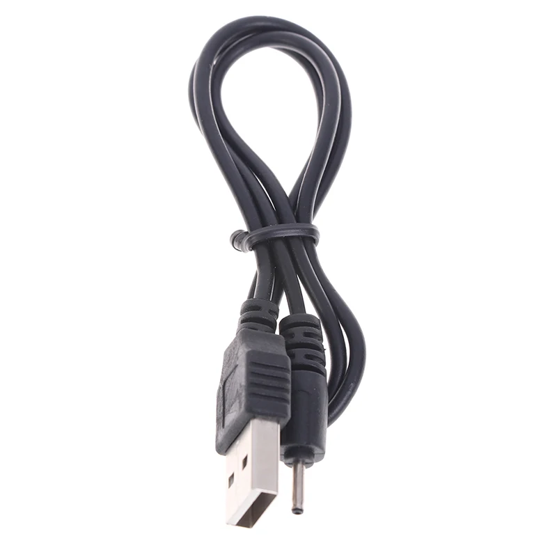 1pc Small Pin USB Charger Cable 2mm Phone Plug Adapter For Nokia 1200 3250 5233 6268 2.0mm Plug Adapter Phone Charger Cable 50cm