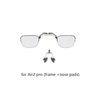 JYYXF for XREAL Air 2 Pro Accessories Nose pads and Frame without Prescription Lens