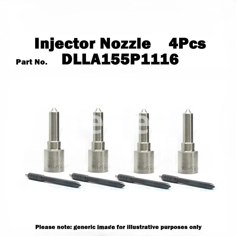 For Toyota Land Cruiser 4.5D 1VD-FTV 23670-59055 4x Injector Nozzle DLLA155P1116 093400-1116
