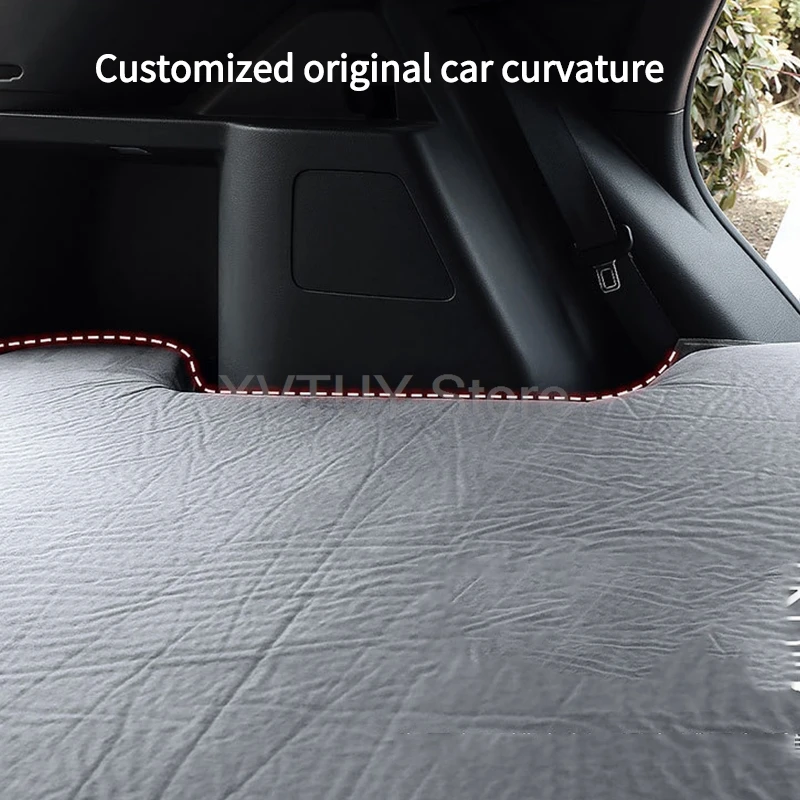 Car Travel Bed for BYD Plus/Pro Car Camping Inflatable Mattress with Air Pump Self-driving Tour Bed Outdoor Camping Sleeping Mat