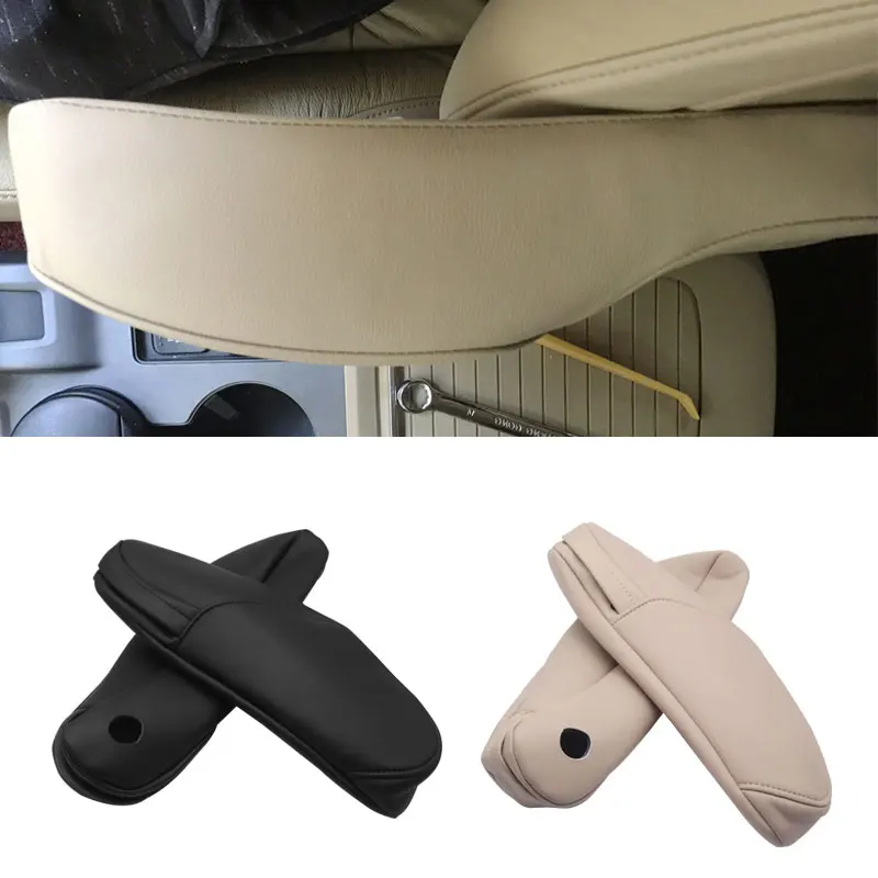 For Honda CRV 2010 2011 2012 2013 2014 2015 2016 2017 Soft Microfiber Leather Right / Left Side Seat Armrest Handle Cover Trim