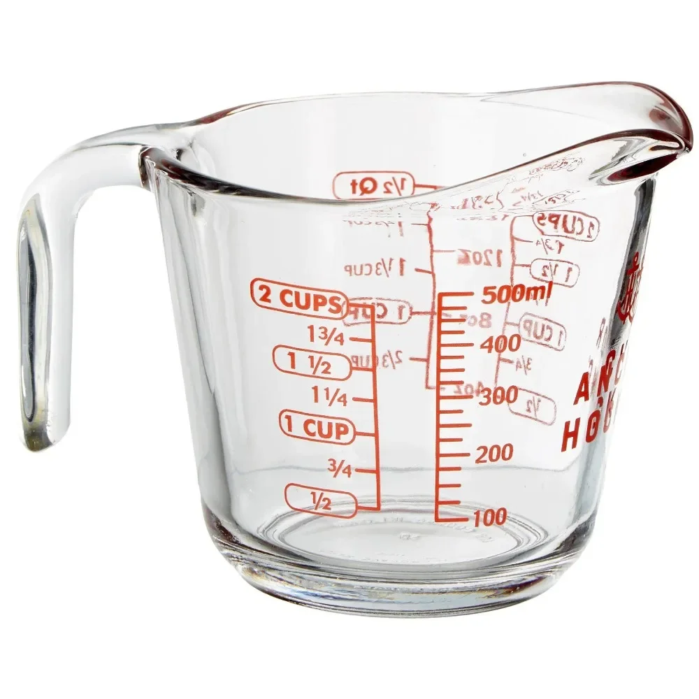 

Best.Glass Measuring Cup, 2 Cup.Free Delivery.,Free shippment