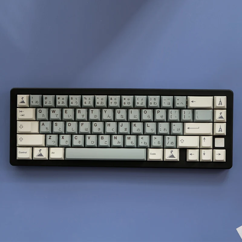 180 Keys GMK RGBY Volcanic Gray Keycaps Cherry Profile PBT Dye Sublimation Keycap For Cherry MX Switch Mechanical Keyboard