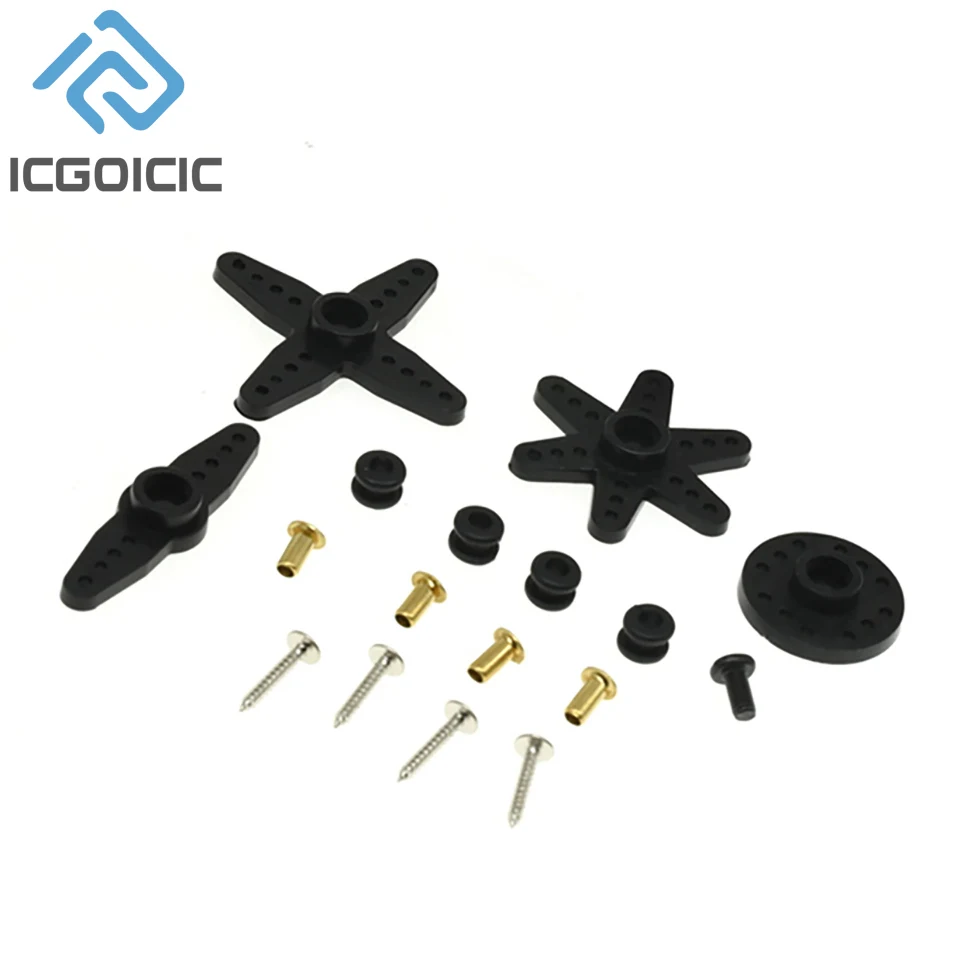 MG996R MG946R MG995 Metal Standard Steering Gear 180 ° 360 ° Digital Robot 20KG Steering Gear image 3