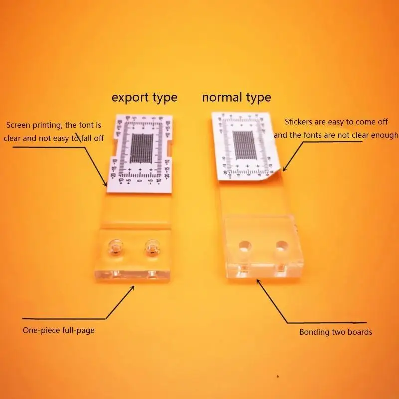  Crack Monitoring Record Plastic Standard Tell-Tale Crack Monitor for Standard