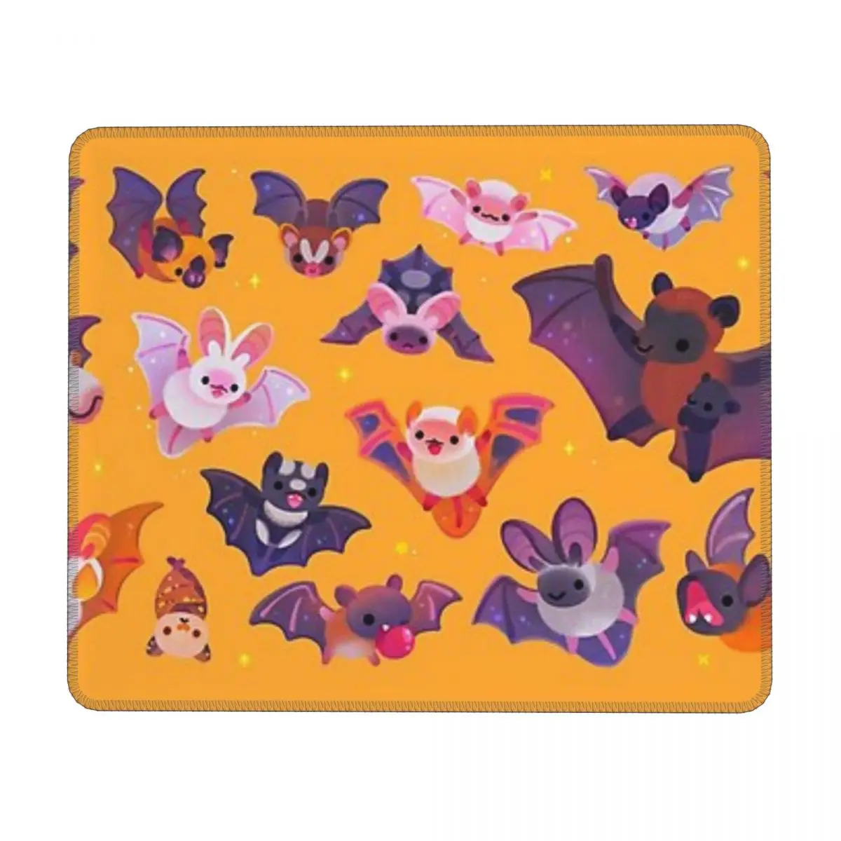 

Bat - Yellow Mouse Pad Desk Protector Gamer Keyboard Pc Mouse Pad Extended Mice Keyboards Computer