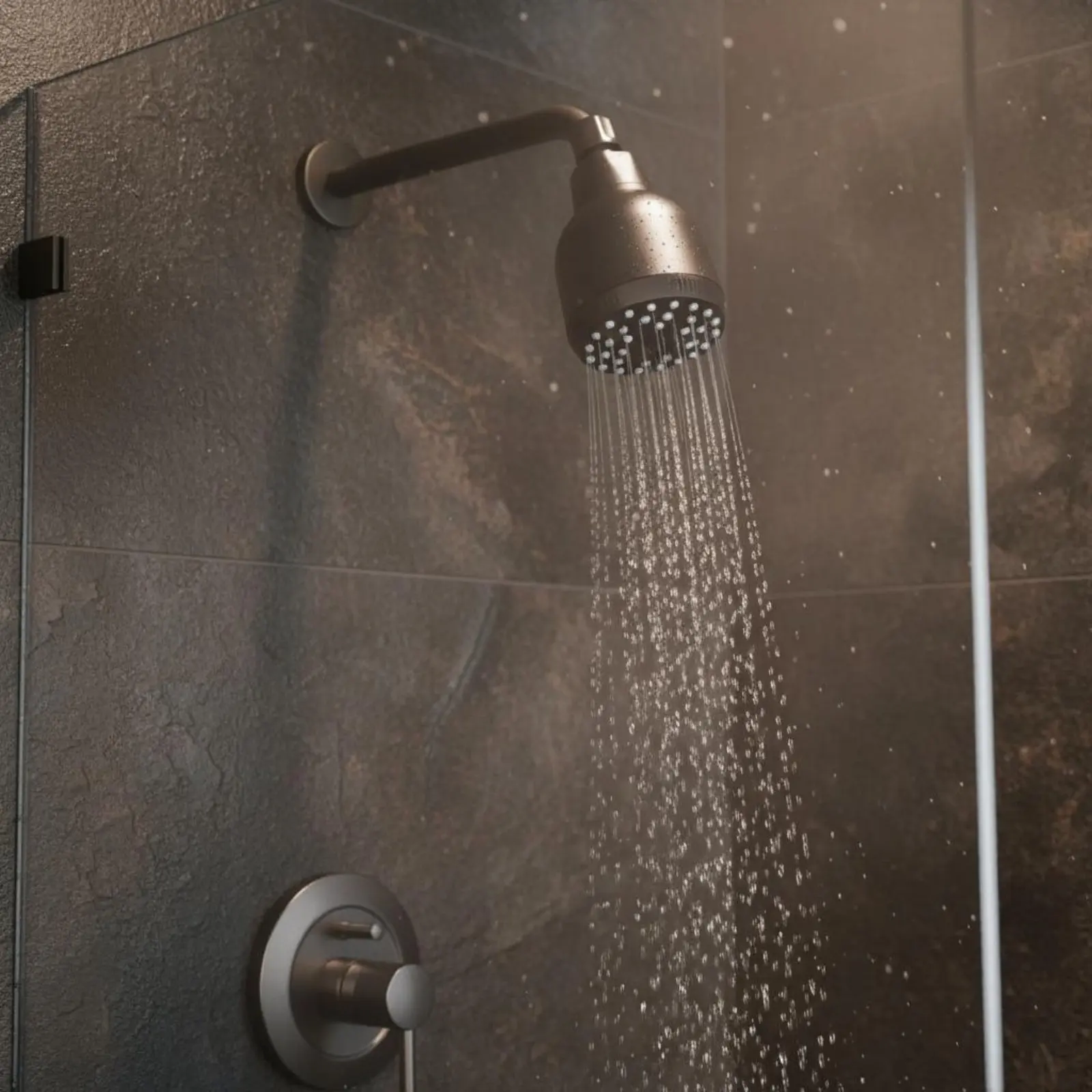 High Pressure Shower Head ABS Construction Bathroom Hardware for Hotel