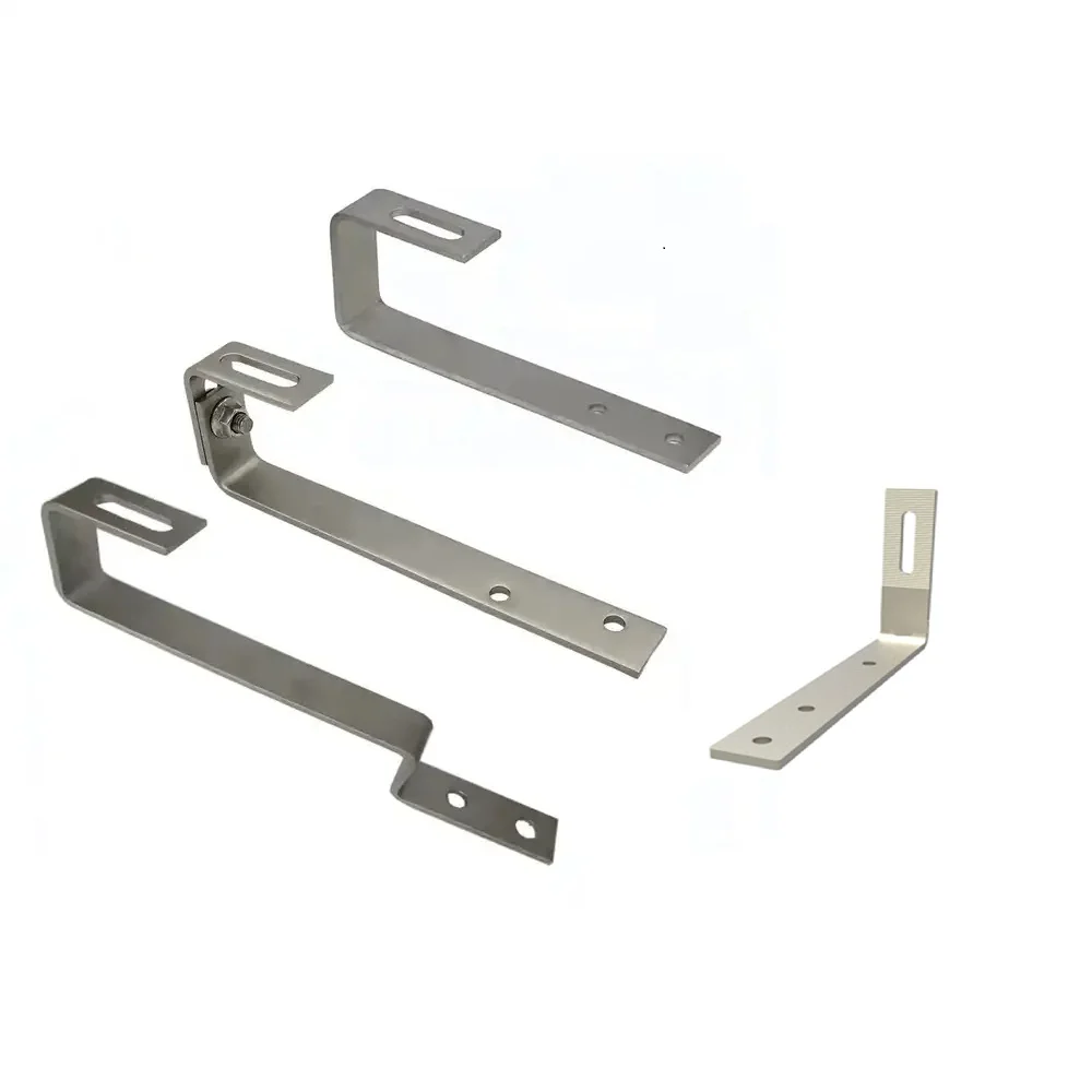 Adjustable Balcony PV Mount Bracket, sturdy solar spare parts, wall bracket for  balcony photovoltaic panel fixed insta