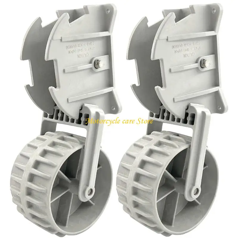 

U75F Прочные колеса для шлюпок, высокая прочность, подходят для использования на каяках и небольших плавсредствах