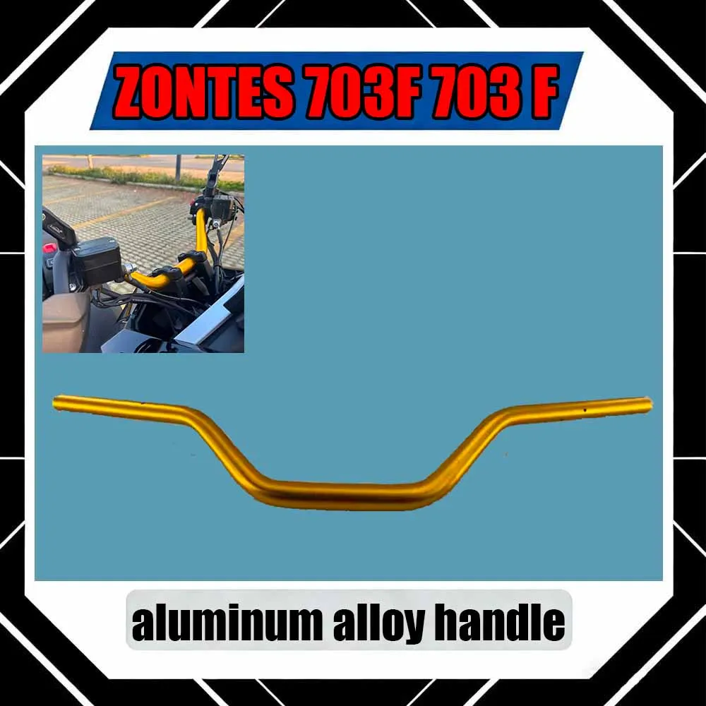

For ZONTES 368G 368 G Retrofitting golden handlebars with aluminum alloy color grips, 26-model dedicated accessories