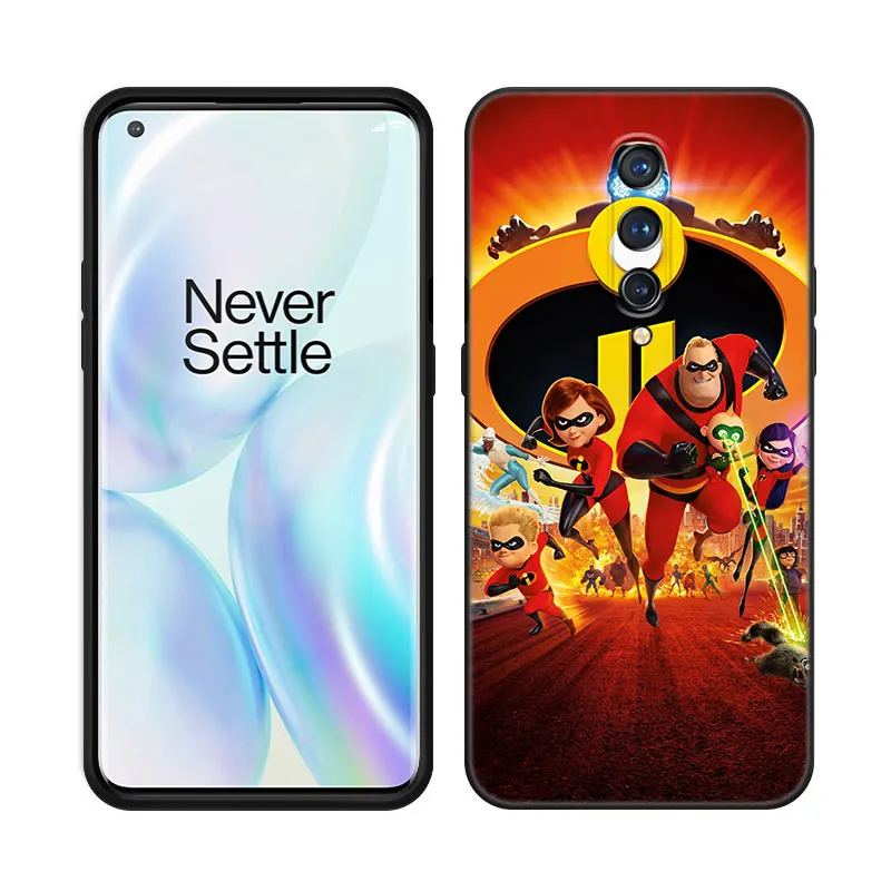 The Incredibles Phone Case For OnePlus 9 10 ACE 2V Pro 9RT 10T 10R 11R Nord CE 2 3 Lite N10 N20 N30 5G Black Silicone Cover