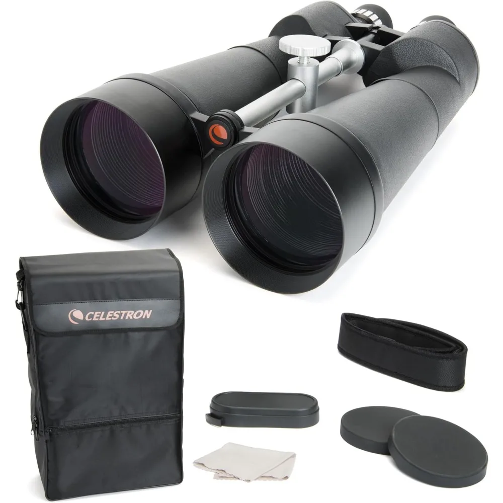 

CQC25x100 Binoculars – Giant Aperture Binoculars for Deep-Sky Astronomy & Long-Distance Viewing – Multi-Coated Optics – Includes