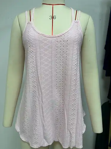 Women Summer Off Shoulder Sexy Vest Girl Fashion Top O Neck Streetwear Loose T Shirt Female Casual Sleeveless Tank Top - Image 2