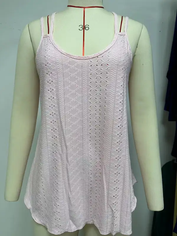 Women Summer Off Shoulder Sexy Vest Girl Fashion Top O Neck Streetwear Loose T Shirt Female Casual Sleeveless Tank Top - Image 2
