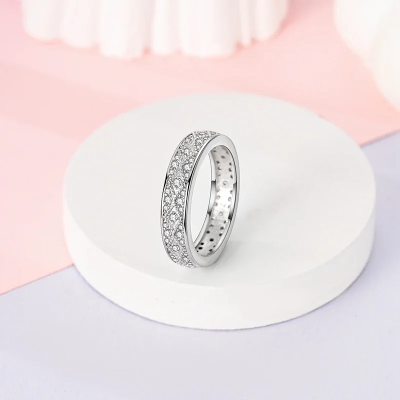 Moderinge für Frauen, Sterne und Mond, Sonnenblume, rosa Herz, Zirkon, luxuriöse breite Ringe, Mode, Verlobung, Hochzeit, Schmuck, Geschenk – Detail 16