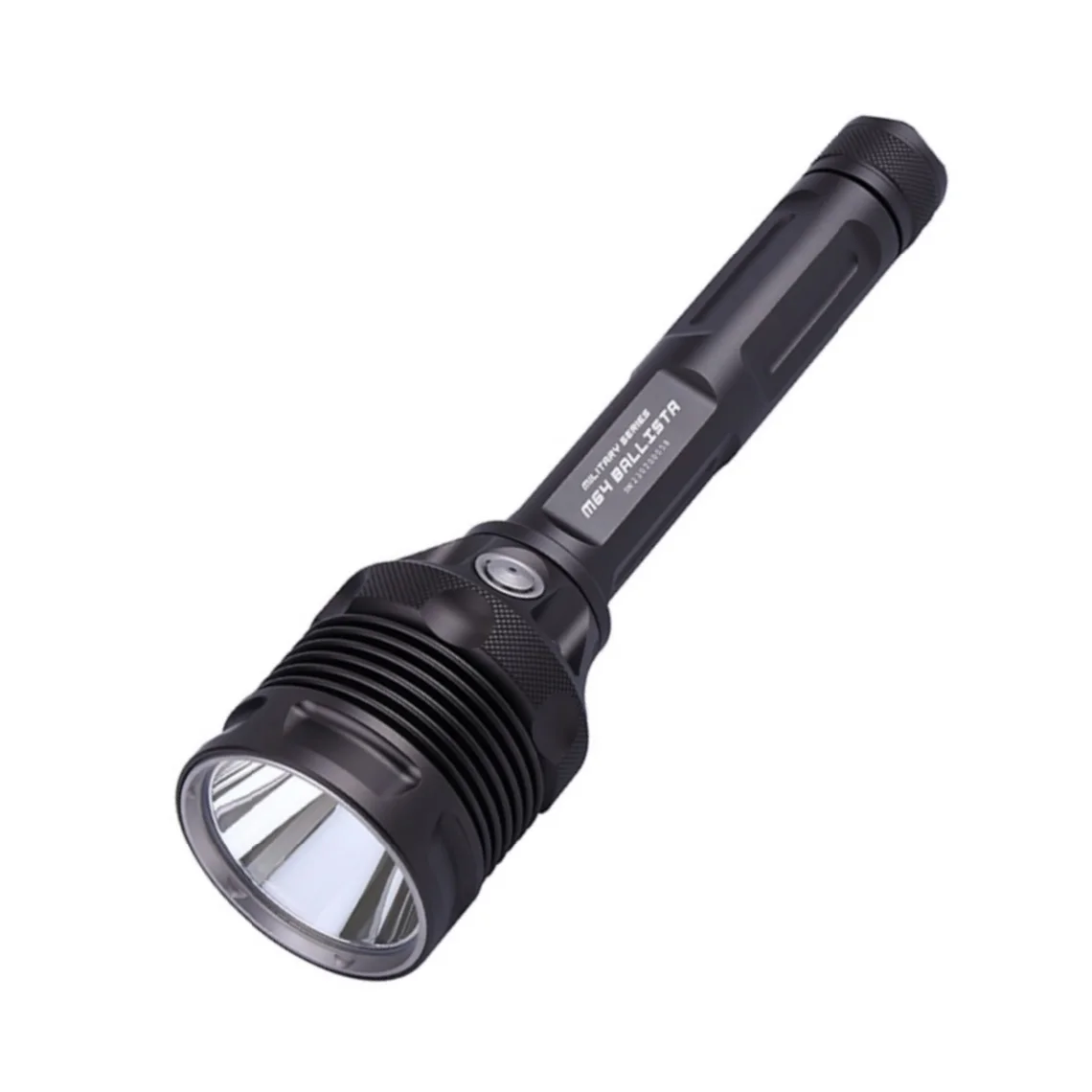 JETBeam M64 Powerful LED Flashlight Luminus SBT-90 6800 Lumen Torch for Search and Hunting Camping with 2x21700 Battery