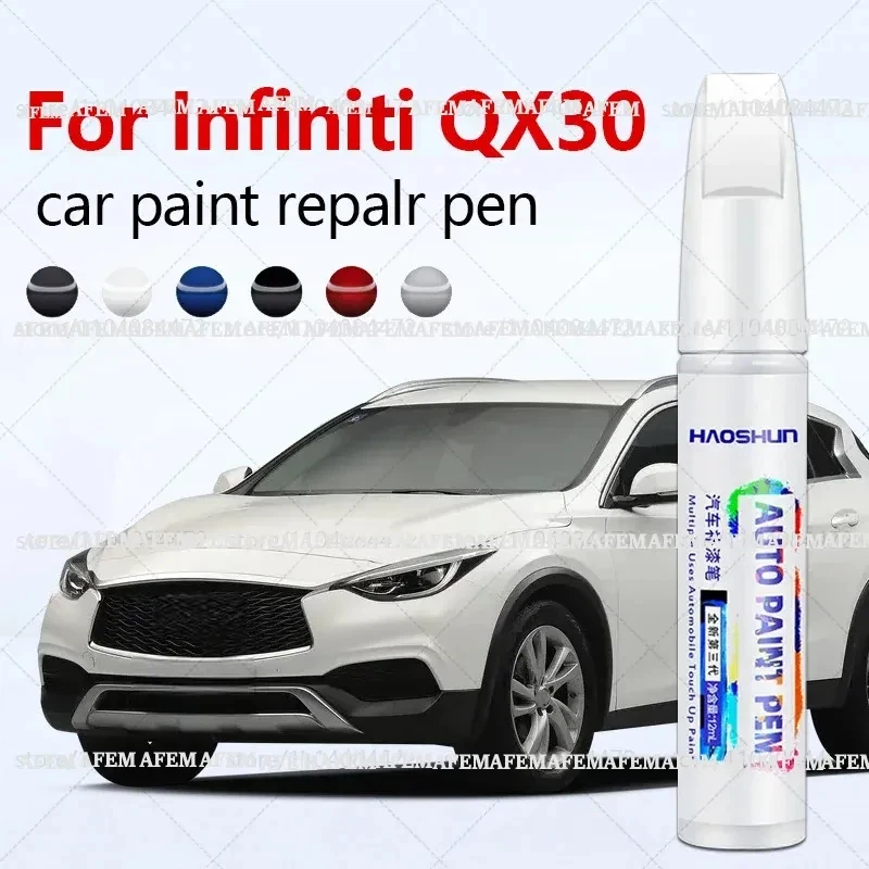 Paint Repair Pen Touch Up Scratch Remover Black White QAA Gray KAD Red NBA Brown CAN Silver KYO For Infiniti QX30 2016-2019 H15