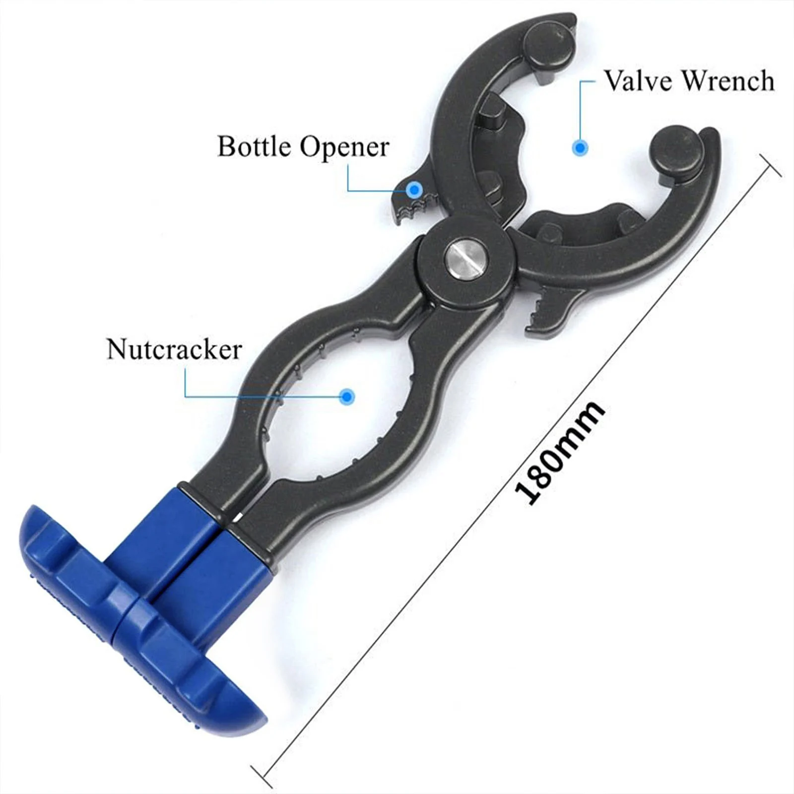 Llave profesional para tanque de Gas, herramienta Manual ajustable para fontaneros, tuerca deslizante para amoladora de brida