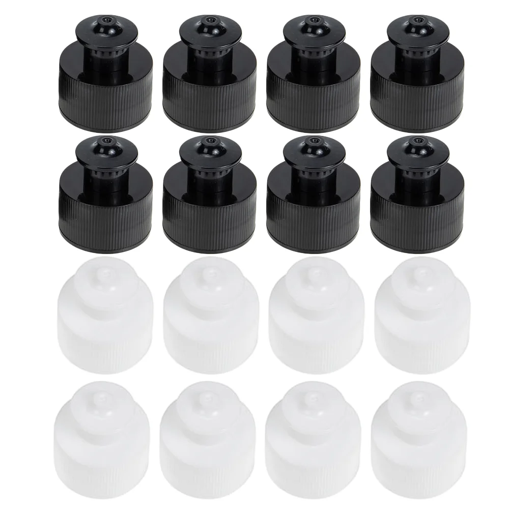 20pcs Sports Pull Cover Caps for Beer Bottles Leakproof Portable Reusable Travel Bottle Accessories Wide