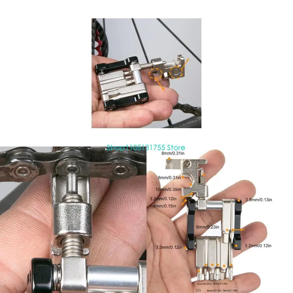 

K0EF Bicycles Maintenance Tool Bikes Repair Tool with Storage Bag, Bike Toolkit