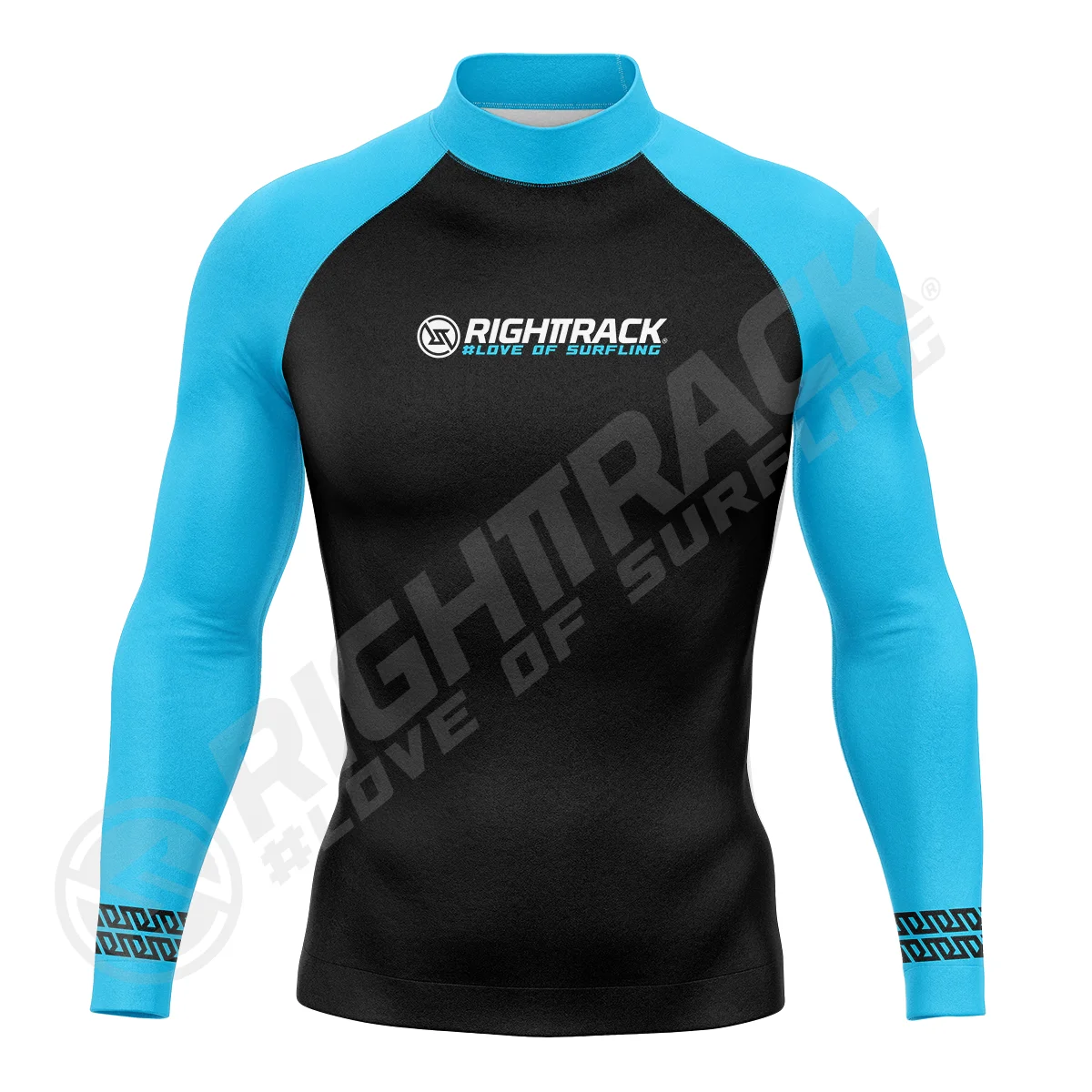 New Men\'s Surfing Shirt Colorful Lycra Rashguard Surf Sportswear Beach UV Protection Swimwear UPF50+ RIGHTTRACK Clothes