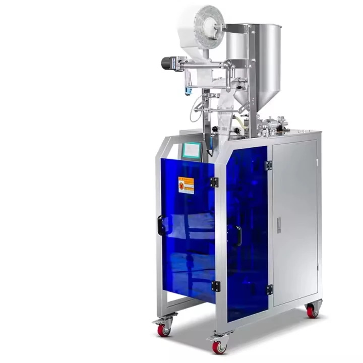 Automatic Three-Side Sealing Packaging Machine for Chilli and Tomato Sauce for Pouch Applications in Food Industry