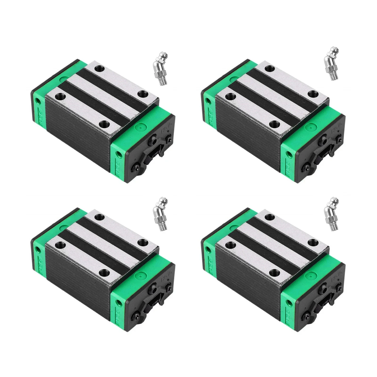 4pcs/Lot HGH15CA/HGW15CC HGH20CA/HGW20CC HGH25CA/HGW25CC Linear Bearings Slide Block Carriage For Cnc Parts