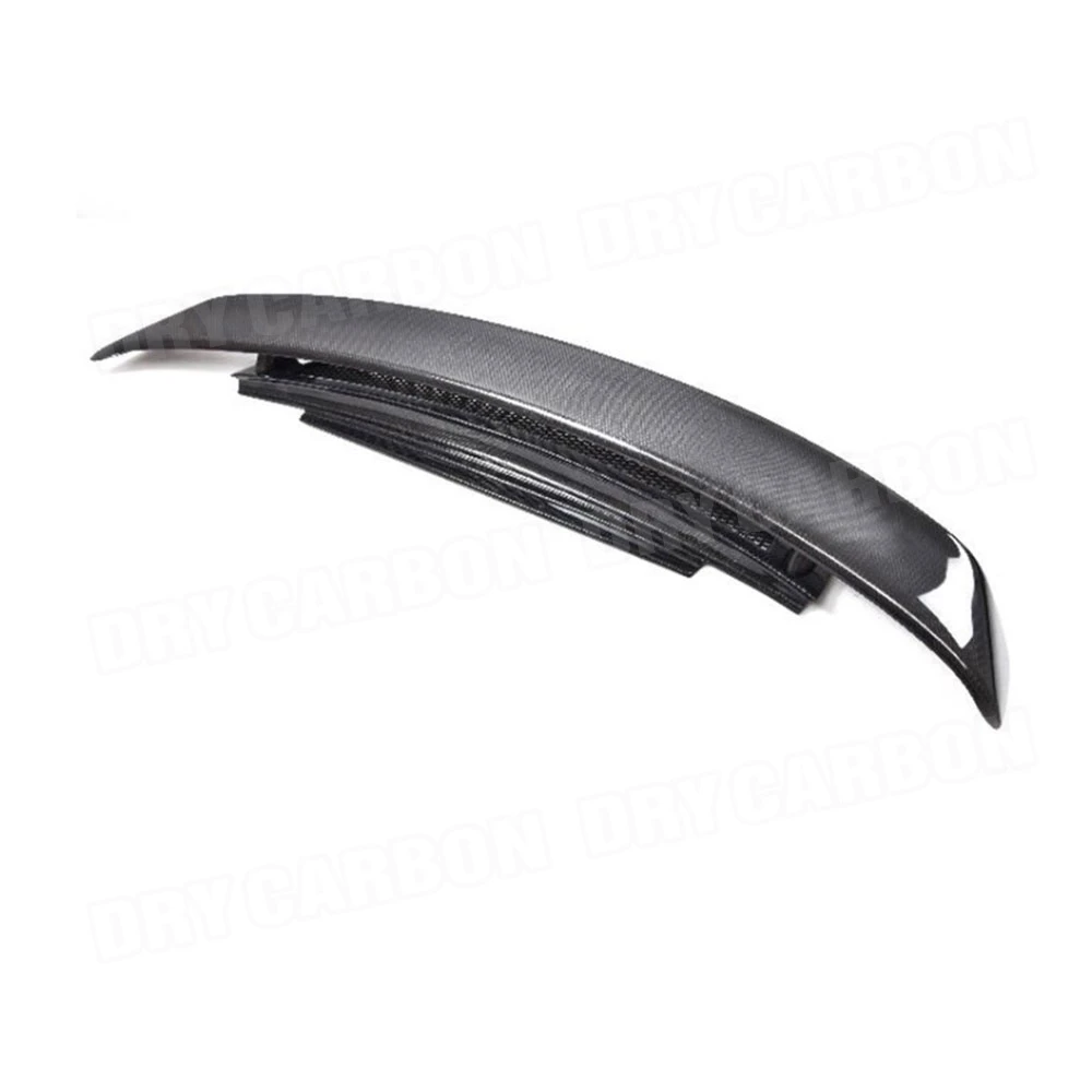 Carbon Fiber For Audi R8 V8 V10 2007-2016 FRP Car Rear Trunk Spoiler Racing Wing Rear Boot Lid Highkick Spoiler Body Kits