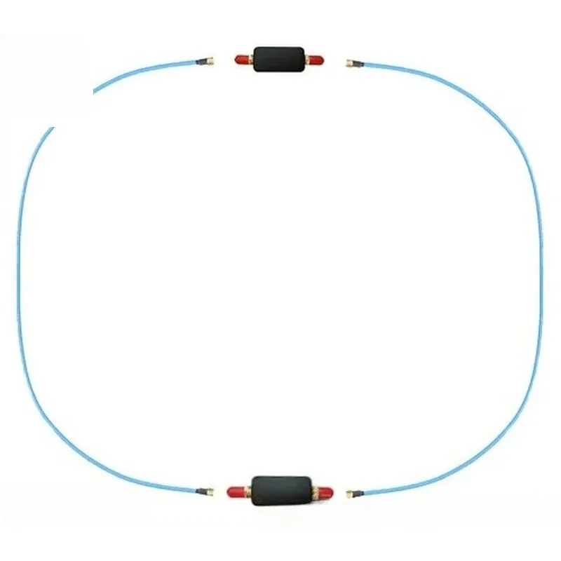 Short-wave loop receiving antenna, flexible cable, passive, suitable for various SDR