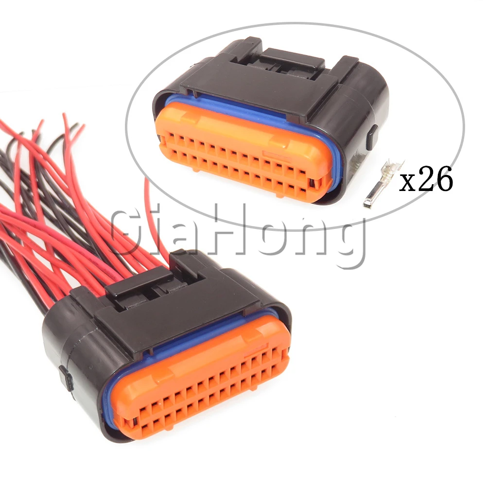 

1 Set 26 Ways MX23A26NF1 Automobile Starter ECU Connector MX23A26XF1 Car Cable Harness Socket MX23A26SF1