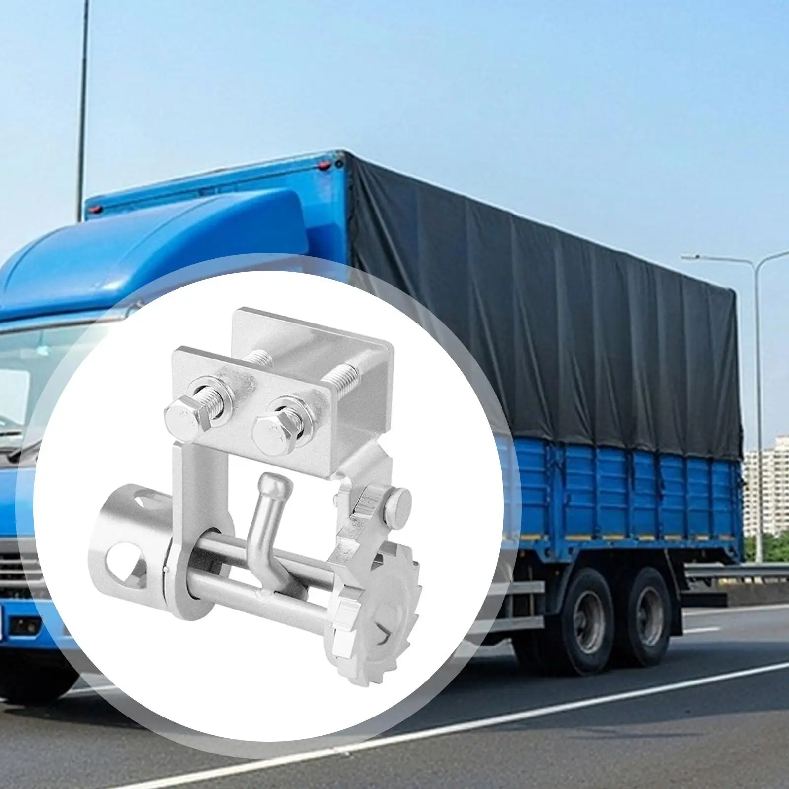 Weld on Winch Cargo Handling Truck Welding Rope Tensioner for Trailer
