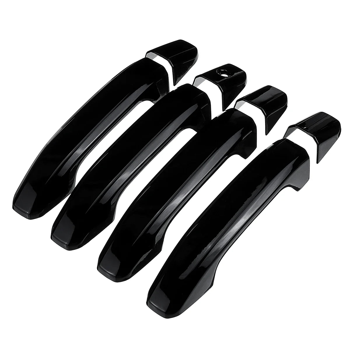 8pcs Set Car Exterior Door Handle Covers Chrome For Chevy Silverado 1500 2500 3500 for GMC 2014 2015 2016 2017 2018 2019