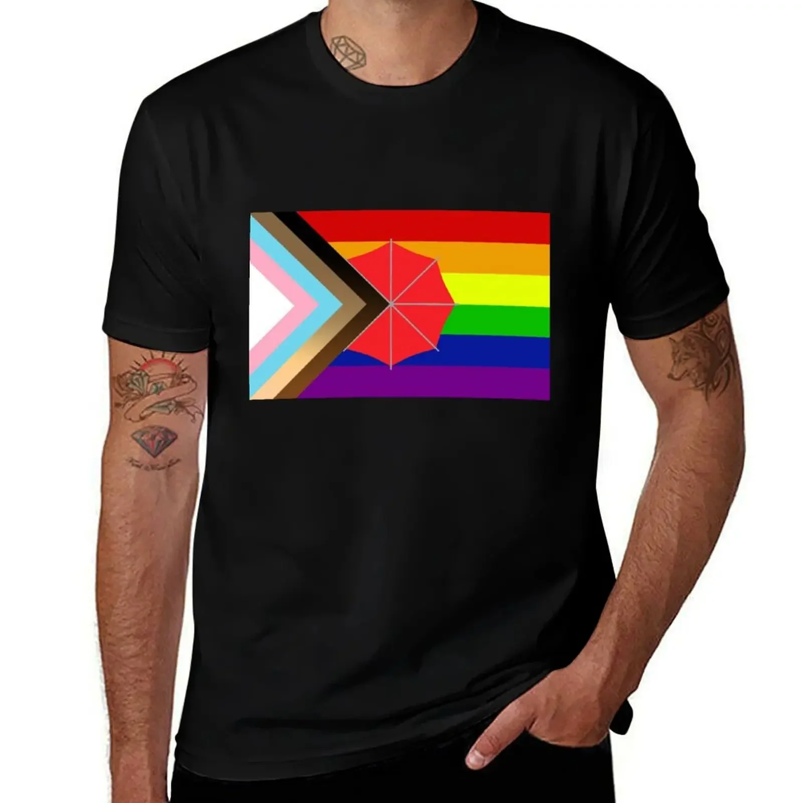 

inclusive flag T-Shirt graphic t shirts for a boy men clothing