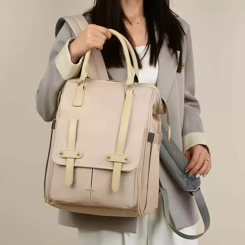 New Advanced Waterproof Fashionable Mommy Bag Multi-Functional Maternity Bag Lightweight Handheld Outdoor Mom Double Shoulder...