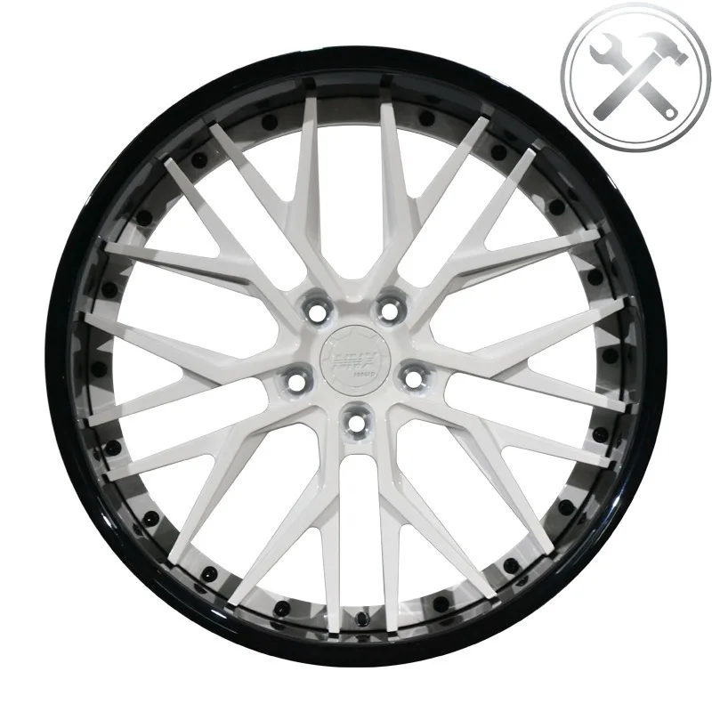 

1Pc 2Pc 3Pc 18 Inch Alloy Forged Wheel Rims 19 Inch Step Lip 5X108 5x112 Universal Aftermarket Replacement Wheels